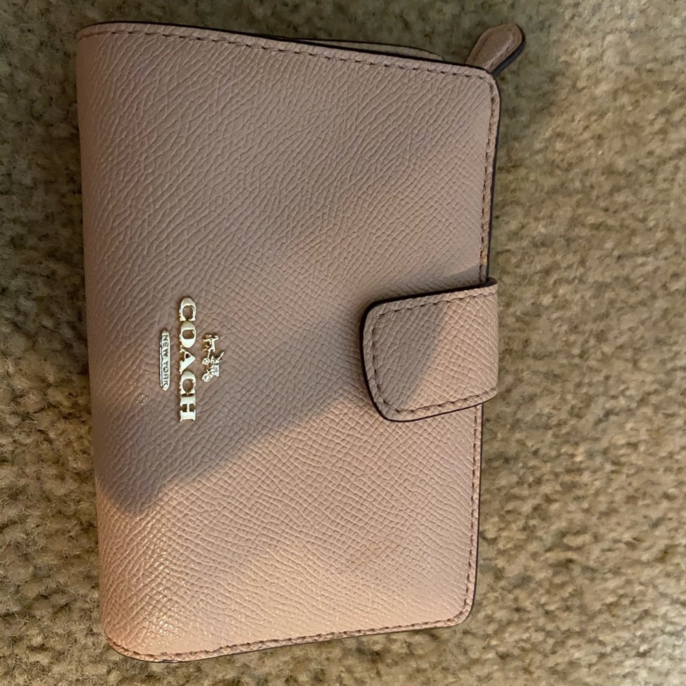 Blush Coach wallet